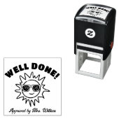 Gut gemacht Sun Lob Grading Ermutigung Lehrer Permastempel (Beispiel)