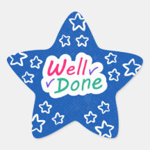 Gut gemachte Star-Sticker - Lehrer Eltern-Aufklebe