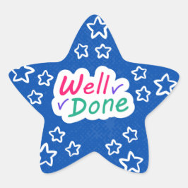 Gut gemachte Star-Sticker - Lehrer Eltern-Aufklebe Stern-Aufkleber