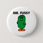 Gut gepflegter Herr Fussy Button (Vorderseite)