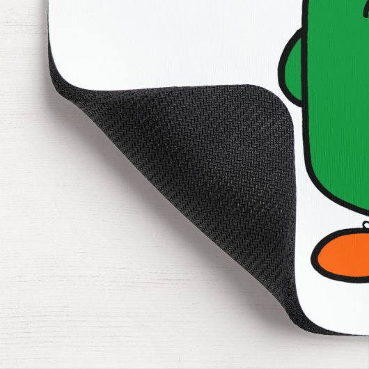 Gut gepflegter Herr Fussy Mousepad (Ecke)