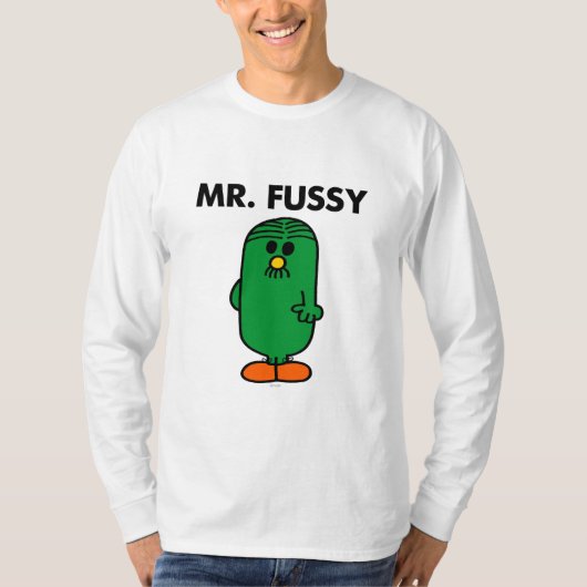 Gut gepflegter Herr Fussy T-Shirt (Vorderseite)