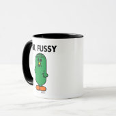Gut gepflegter Herr Fussy Tasse (Vorderseite Links)