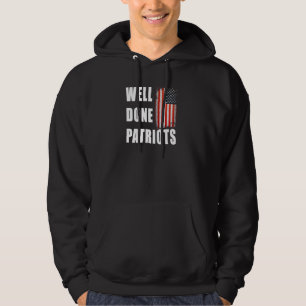 Gut geschaffene Patrioten sind stolz auf die ameri Hoodie