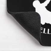 Gut gespielter Gravity Fun Slip und Fall on Ground Mousepad (Ecke)