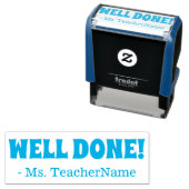 "GUT GETAN!" Instructor Rubber Briefmarke Permastempel (Beispiel)