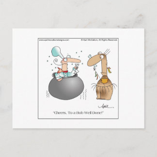 GUT GETAN! Postkarte bis April McCallum