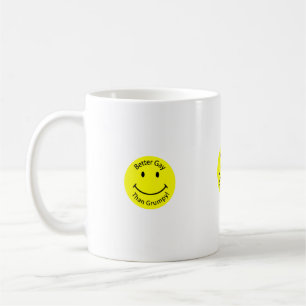 Gut-Homosexuell-als-Mürrisch-Smiley-Gesicht, Kaffeetasse