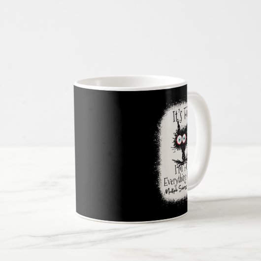 Gut, ich bin eine schöne Multipler Sklerose Kaffeetasse (VorderseiteRechts)