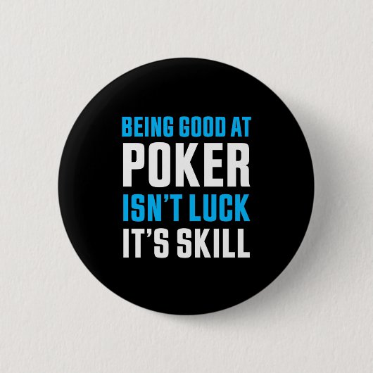Gut im Poker sein Button (Vorderseite)