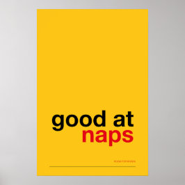 GUT IM SCHLAFEN – Cozy Wandkunst Poster