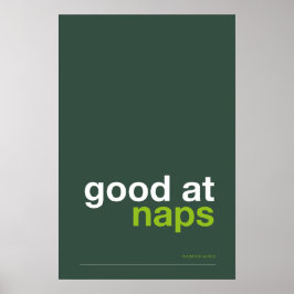 GUT IM SCHLAFEN – Cozy Wandkunst Poster