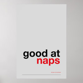GUT IM SCHLAFEN – Cozy Wandkunst Poster