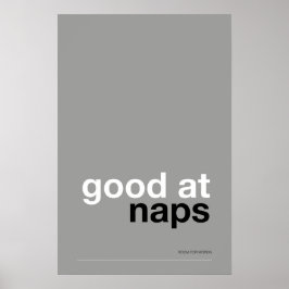 GUT IM SCHLAFEN – Cozy Wandkunst Poster