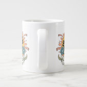 Gut in allen Dingen finden Hippie Graphic Jumbo-Tasse (Rückseite)