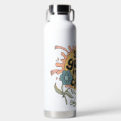Gut in allen Dingen finden Hippie Graphic Trinkflasche (Vorderseite)
