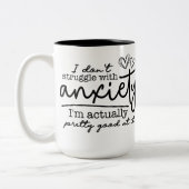 Gut in Tasse der Angst Keramik (Links)