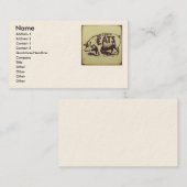 Gut isst Catering Visitenkarte (Vorne/Hinten)