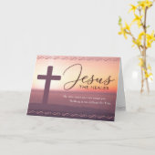 Gut, Jesus, der Heiler, kann dir eine Karte geben (Gelbe Blume)