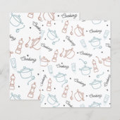 Gut kochen mit Liebe-Muster-Kissen (Vorne/Hinten)