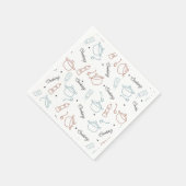 Gut kochen mit Liebe Serviette (Ecke)