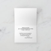 GUT - KOMME ZUHAUSE! Gefaltete Grußkarte Karte (Innenseite)