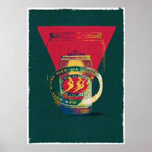 Gut lokales 333 Bier Poster (Vorne)