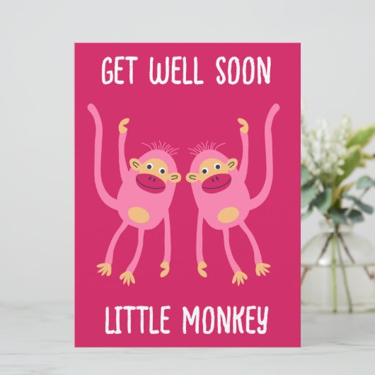 Gut machen bald Kleiner Affe (Stehend Vorderseite)