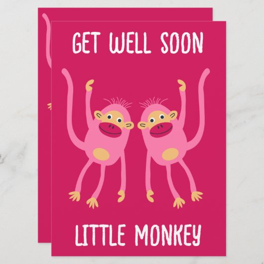 Gut machen bald Kleiner Affe (Vorne/Hinten)