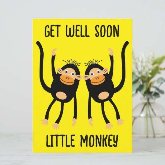 Gut machen bald Kleiner Affe (Stehend Vorderseite)