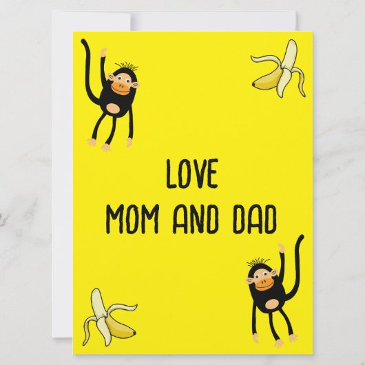 Gut machen bald Kleiner Affe (Rückseite)