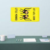 Gut machen bald Kleiner Affe Banner (Messe)