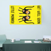 Gut machen bald Kleiner Affe Banner (Messeveranstaltung)
