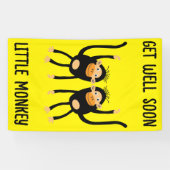 Gut machen bald Kleiner Affe Banner (Horizontal)