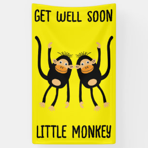 Gut machen bald Kleiner Affe Banner