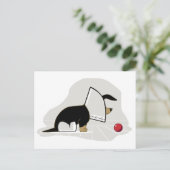 Gut machen - Dog Head Cone Postkarte (Stehend Vorderseite)