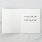 Gut machen - Mann mit Verbänden auf Krücken Karte (Innenseite)