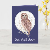 Gut machen, Vögel, Natur, Wildtiere Karte (Gelbe Blume)