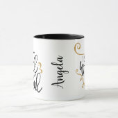 Gut mit meinem Soul Christliches Zitat ermutigend Tasse (Zentrum)