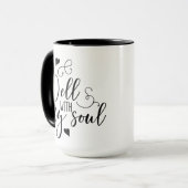 Gut mit meinem Soul spirituell Tasse (Vorderseite Links)