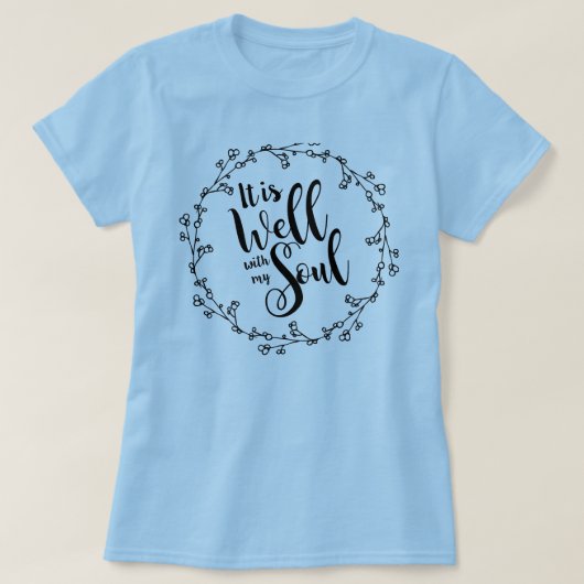 gut mit meinem Soul T-Shirt (Design vorne)