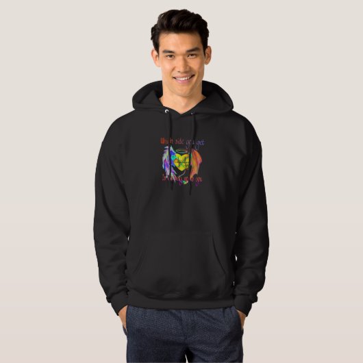 Gut oder Schlecht Hoodie (Vorne ganz)
