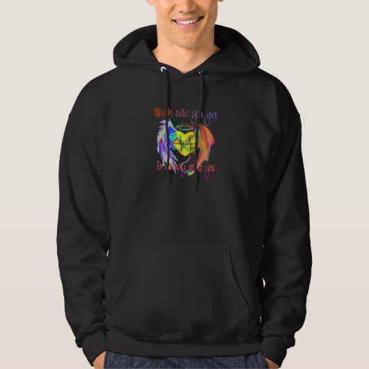 Gut oder Schlecht Hoodie (Vorderseite)