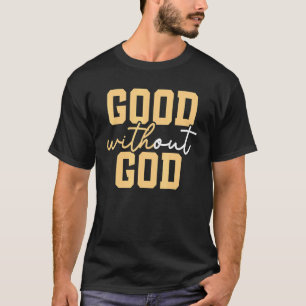 Gut ohne Gott Anti-Religion Agnostiker Blackcraft T-Shirt