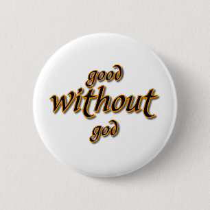 Gut ohne Gott Button