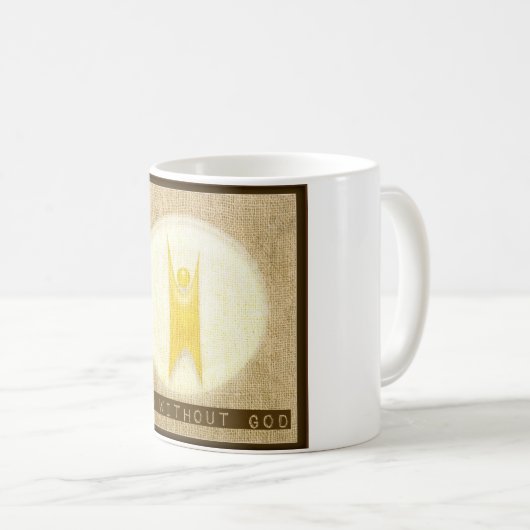 Gut ohne Gott Kaffeetasse (VorderseiteRechts)