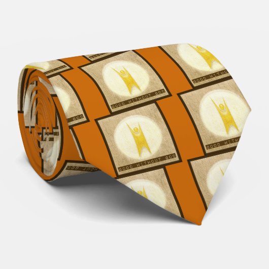 Gut ohne Gott Krawatte (Gerollt)