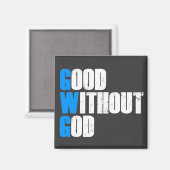 Gut ohne Gott Magnet (Vorderseite/Rückseite)