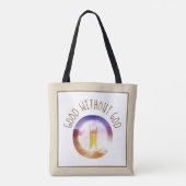 Gut ohne Gott Tasche (Rückseite)