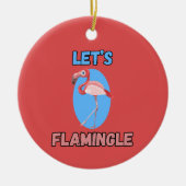 GUT! Ornament - Let's Flamingle - Flamingo (Vorne)